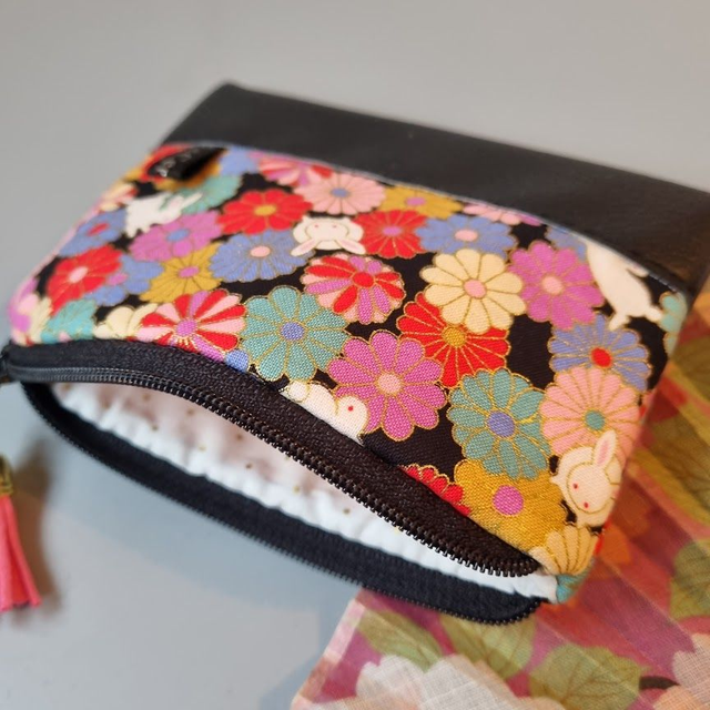 Porte-monnaie zippé "Lapinou"