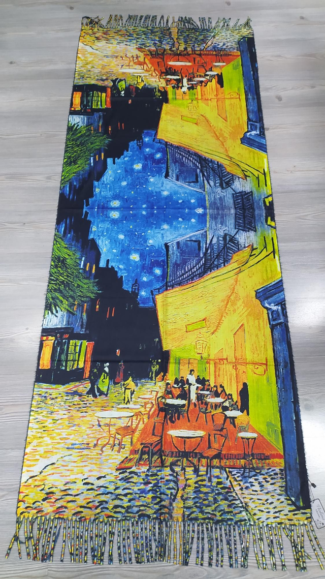 Stola Terrazza del caffè la sera di Vincent Van Gogh 