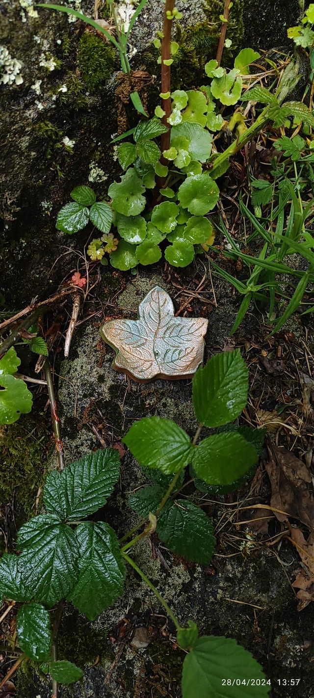 Porte encens &quot;Feuilles&quot;