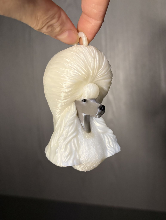 Poodle White Celestial