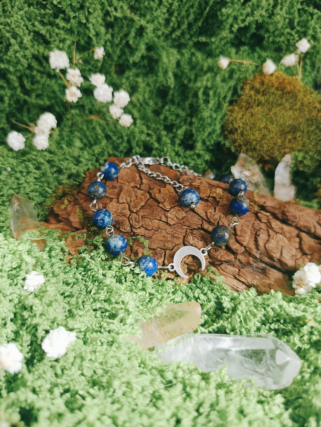 BRACELET - MYSTIC MOON (lapis lazuli)