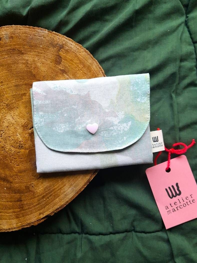 Porte-monnaie Mirabelle - 99% upcyclé, fabriqué en Occitanie