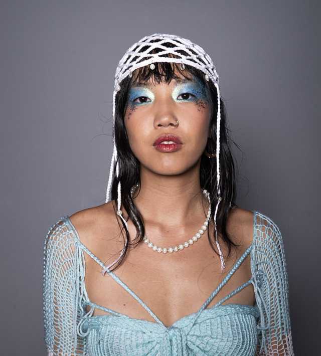 LOOK 4 - Filet de tête sirène 