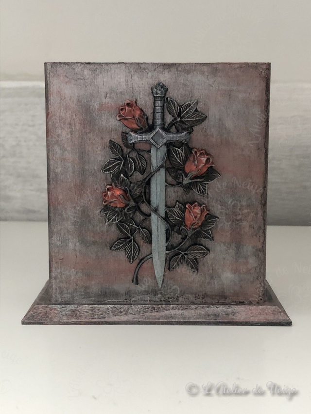 Pot Sword and Roses