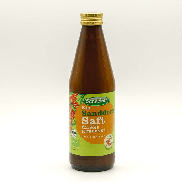 BIO - Sanddornsaft direkt gepresst 100%
