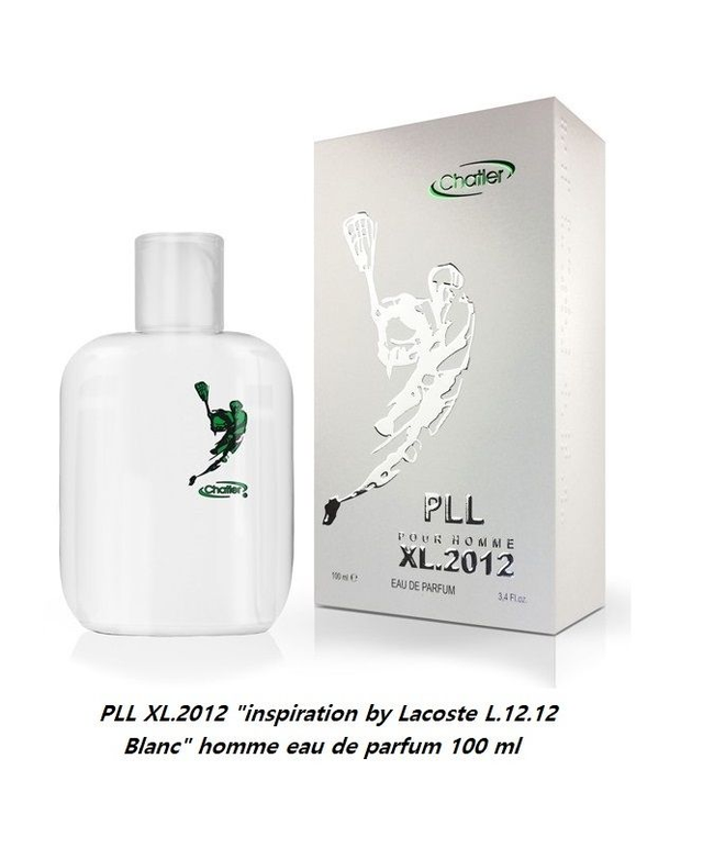  PLL XL.2012 " inspiration by Lacoste L.12.12 Blanc " homme eau de parfum 100 ml