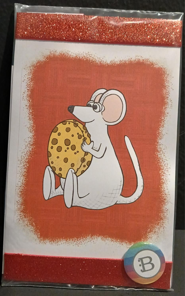 Leggi &amp; Decora - Kit Decorazione - Gli Amici della Città - Topo Bianco