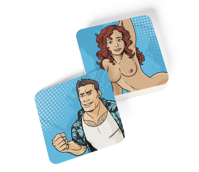 John Smash Bierdeckel 2er-Set