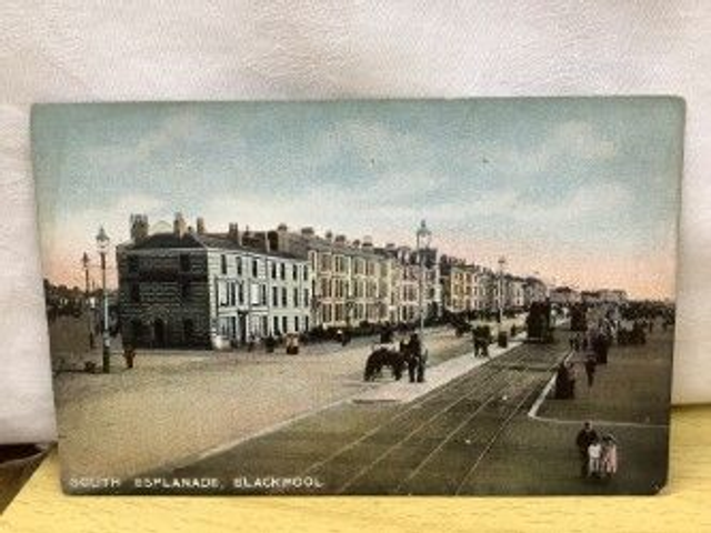 South Esplanade, Blackpool, Lancashire, vintage B.B. London Postcard. Our Ref No. R469 £2.50