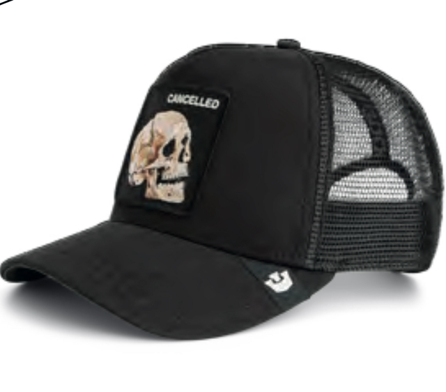 101-2392 The Cancelled Skull Trucker Goorin Bros 