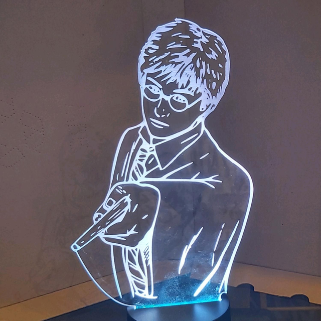 Lampe 3d Harry potter