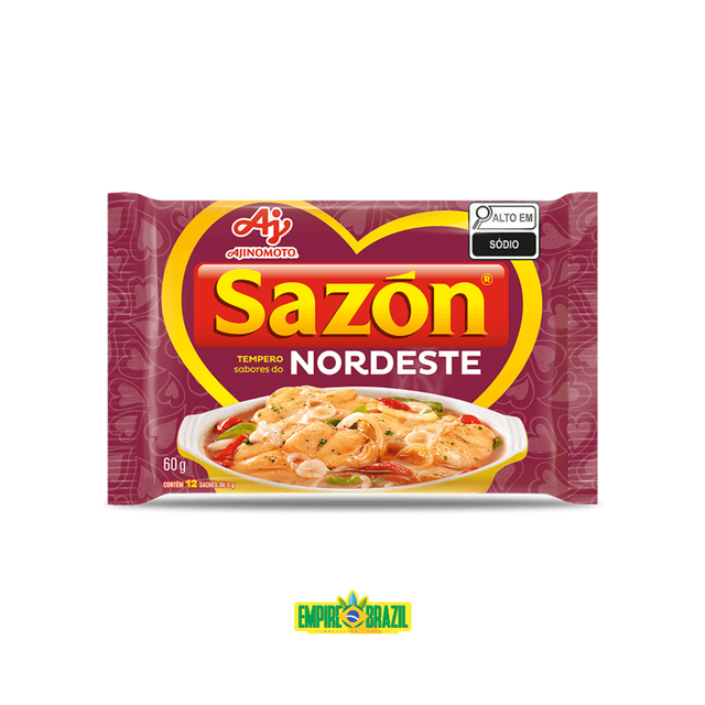 Tempero Sabor do Nordeste / Nordestino Seasoning SAZON 60g