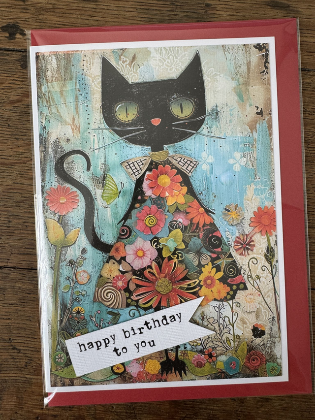 A33/F95/F96 Cat Happy Birthday to You