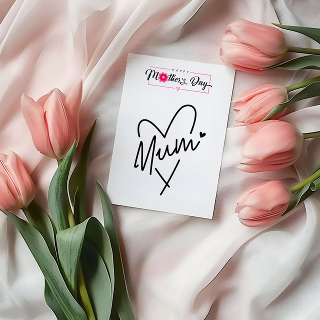 Simple and classy Mother's Day Card