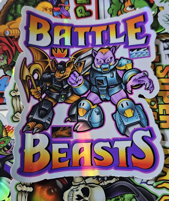 Battle Beasts sticker 