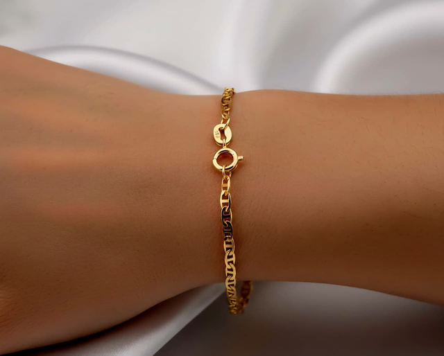 Pulseira Élégance Lumière - Banhado a Ouro 18K