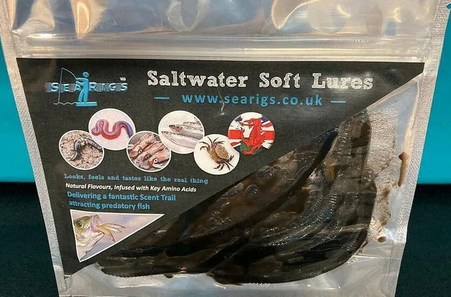 Black Lugworm LRF Lures Pack