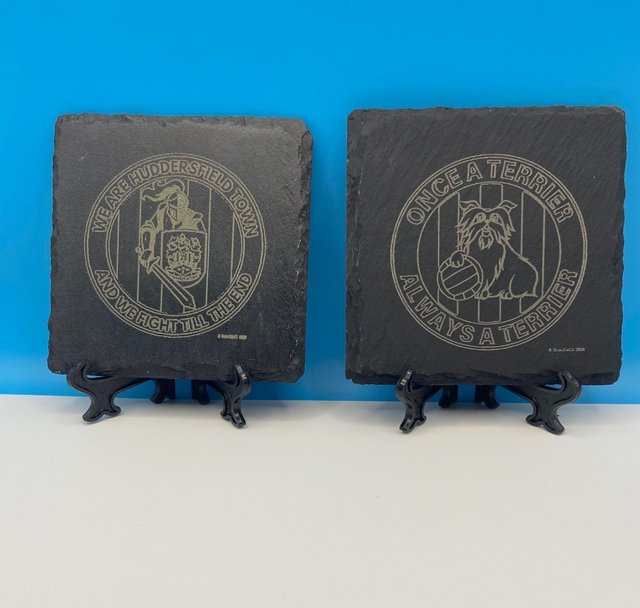 HUDDERSFIELD TOWN FC SLATE COATERS 