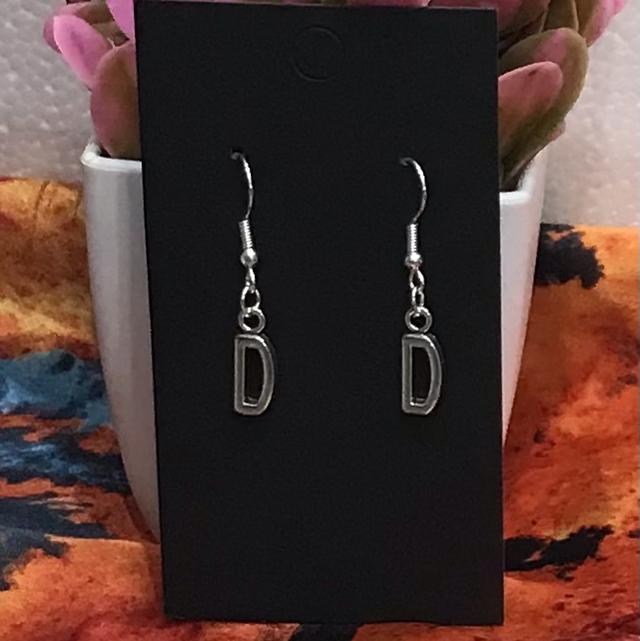 Silver Dangling Earrings- SDE-D