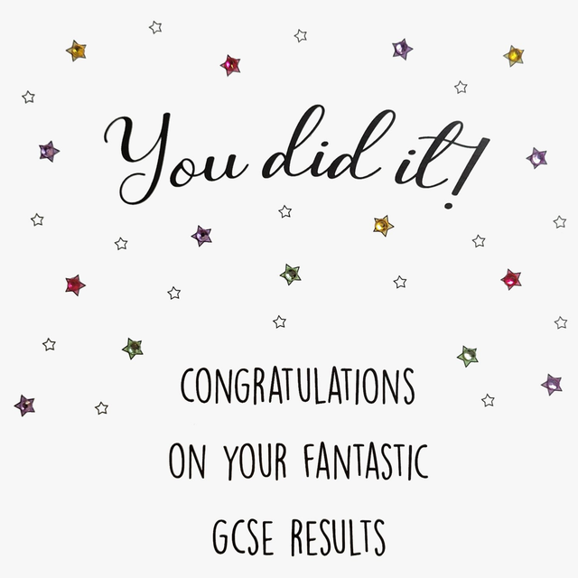 Congratulations GCSE Results
