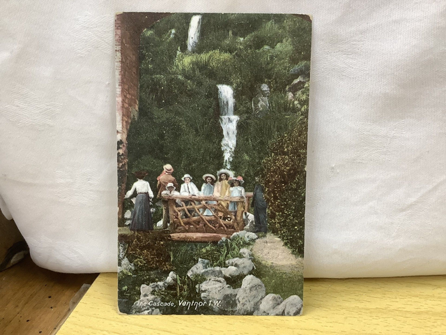 The Cascade, Ventnor, Isle of Wight, The Wrench Series Postcard. Our Ref No. R855 £2.00 