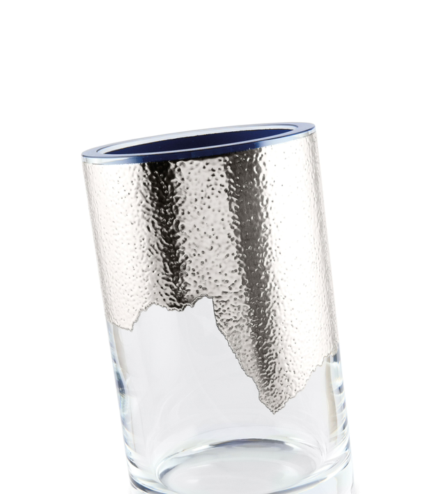 EGIZIA Bluette / Vaso XL3 Sbieco Fusione by Paola Navone 