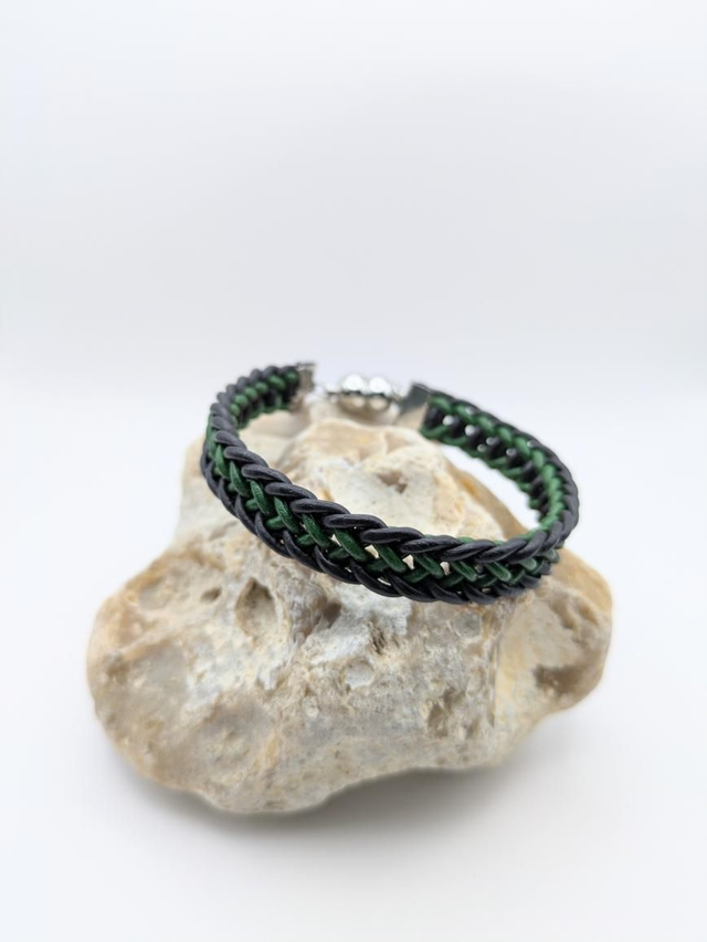 Slim Flat Braid Kumihimo Bracelet (2)