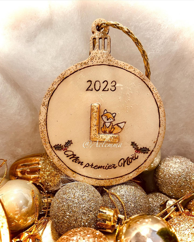 Boule de Noël "Mon premier Noël"