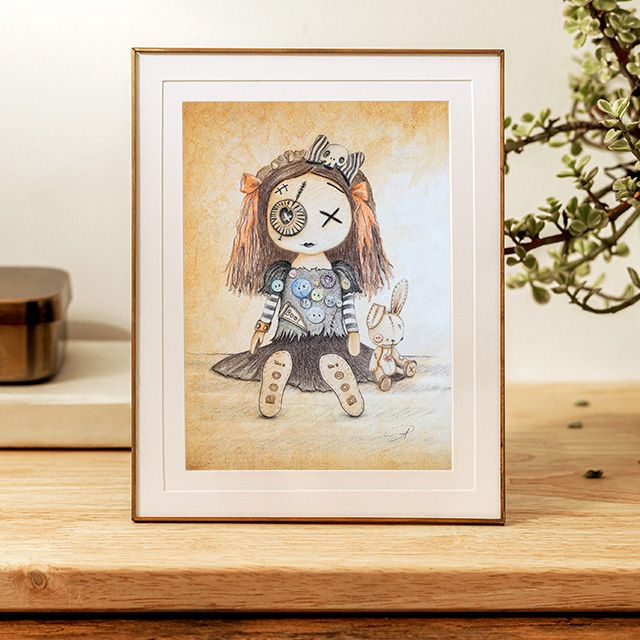 La poupée de boutons