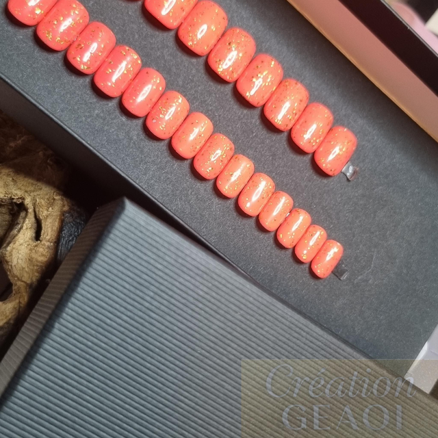 Glitz Corail little carré S