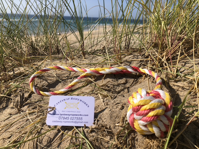 Dog Toy - Monkeys Fist (Medium) - Cornish Lifebouys