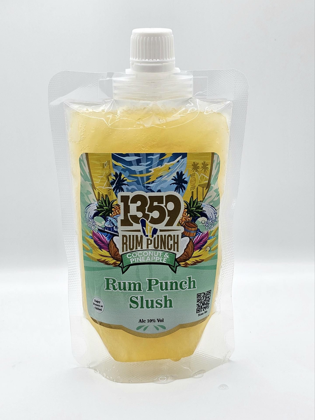 Coconut and Pineapple Slushie