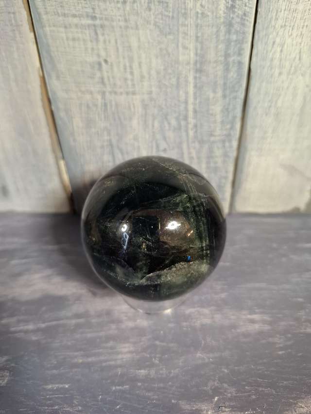 Black Rose Fluorite Sphere 