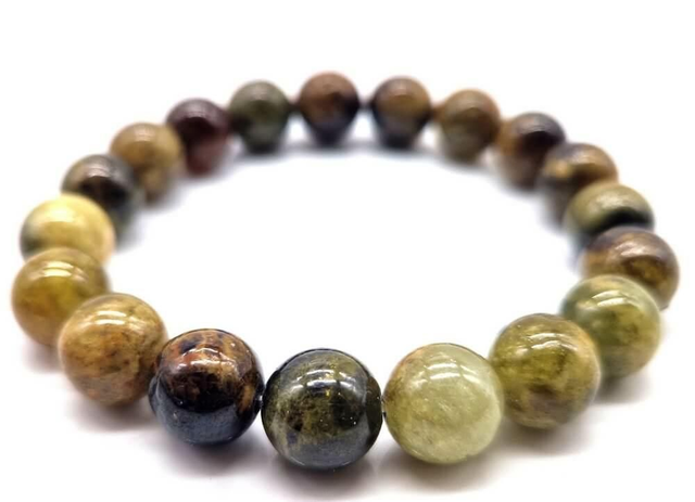 Bracelet Grenat Vert
