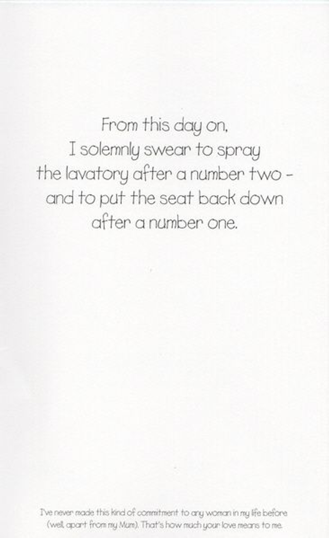 Birthday Card - To The Woman I Adore