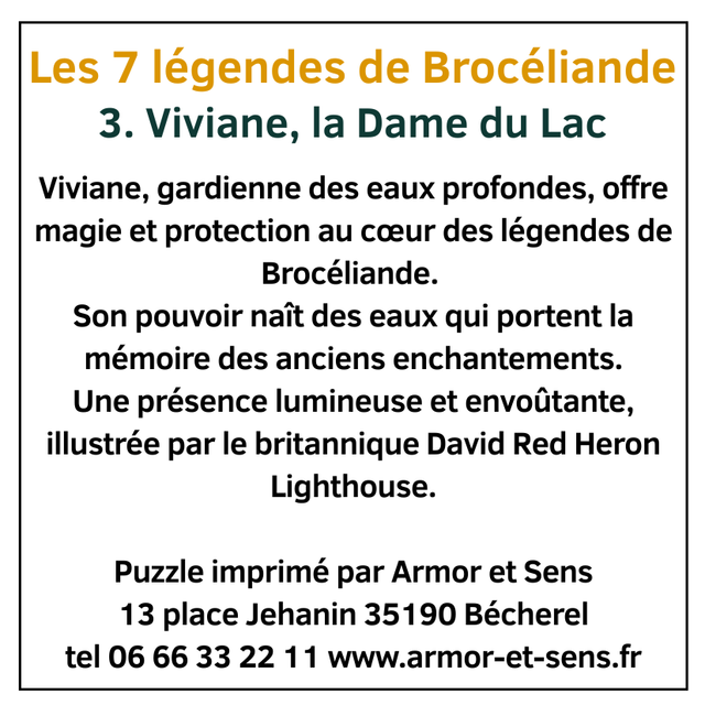 🌊 Viviane, la Dame du Lac