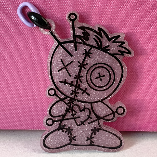 Porte-clés Poupée Vaudou Lila 