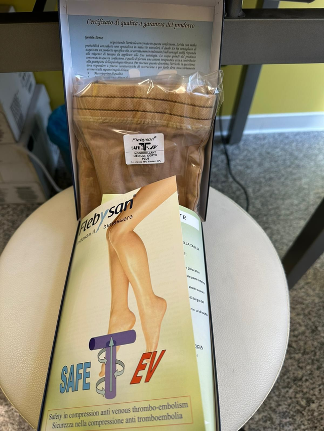 Flebysan - Calze Anti-trombo 28 mmHg Monocollant