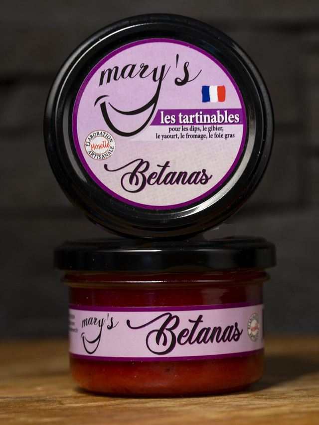 Betanas 90g un chuteney sucré naturellement