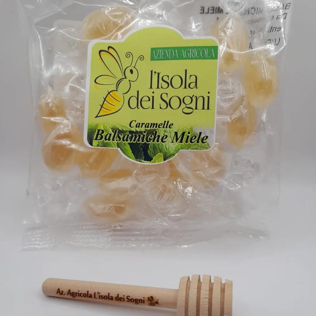 Caramelle balsamiche miele 