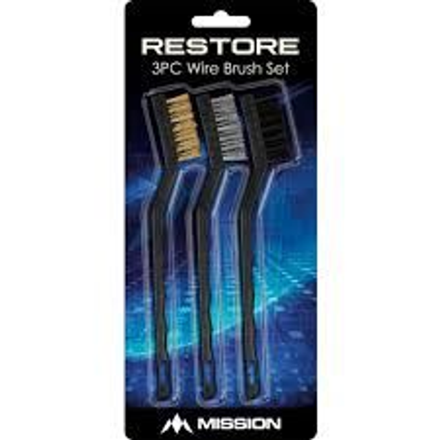 Mission Restore 3PC Wire Brush Set
