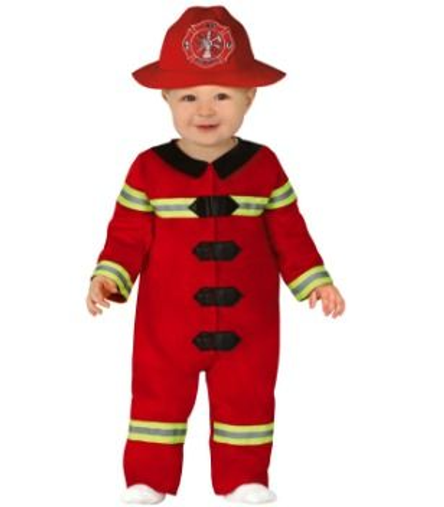 CARNEVALE , COSTUME BABY POMPIERINO   12 24 MESI
