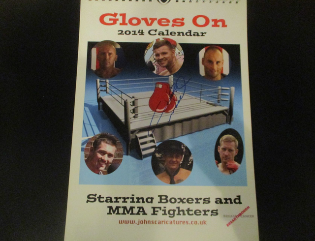 Colin McMillan Authentic Autographed Signed Items In-Person At Our Event On 12th October 2013