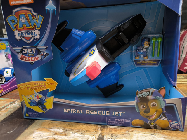 COFFRET PAT PATROUILLE SPIRAL RESCUE JET