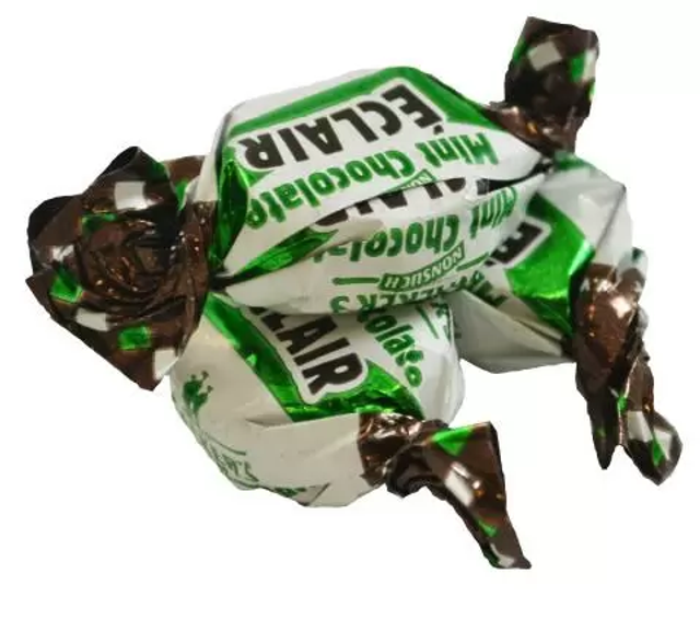 Mint Chocolate Eclairs