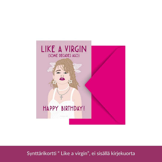 Postikortti / Like a Virgin