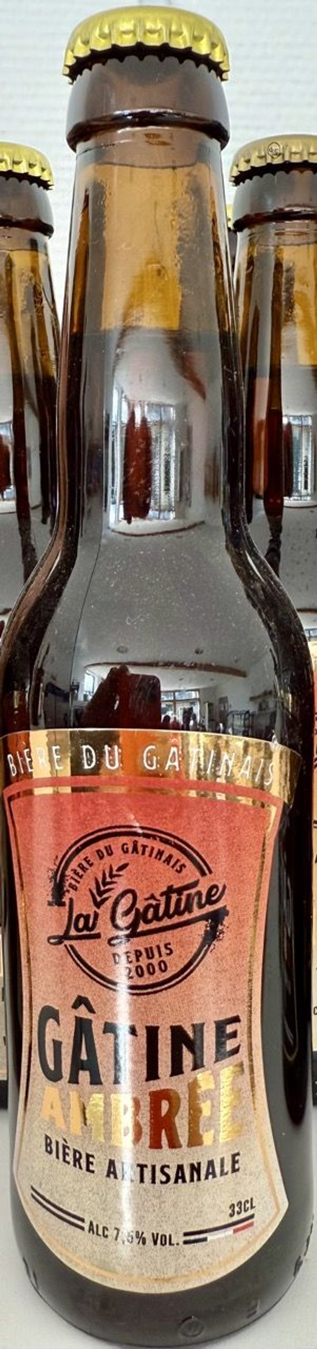 bière gâtine ambrée 33 cL