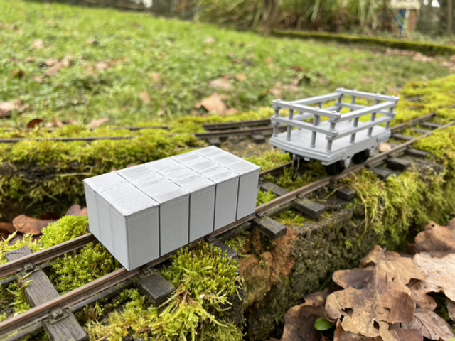 Slate load for BTB Dinorwic slate wagon