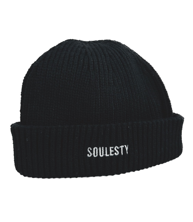 Basic Beanie unisex "Soulesty" - schwarz