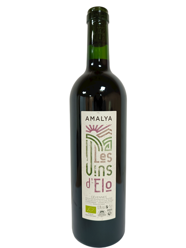 Rouge 2024 - Amalya -  LES VINS D'ELO - 75cl - 12.5%vol - Sans CRD - Bio